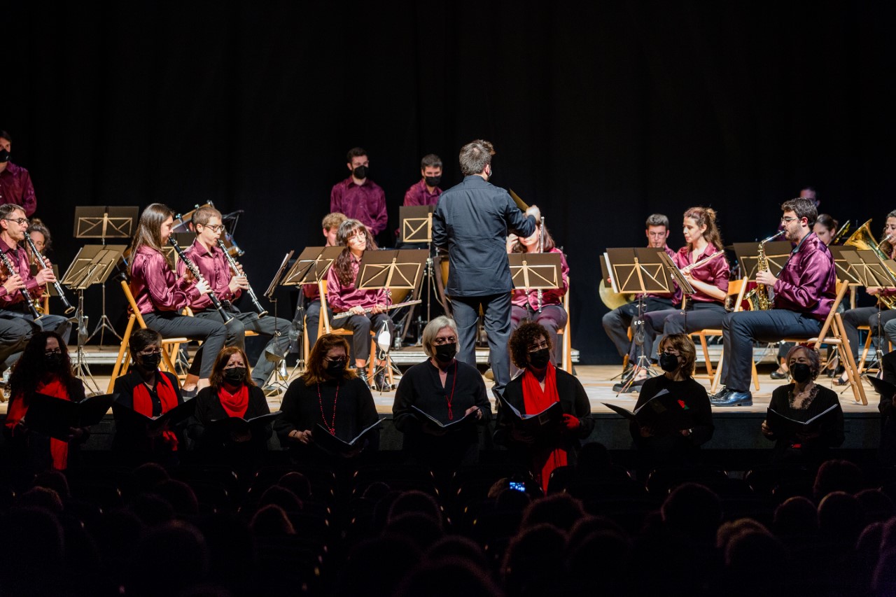 La patrona de la música inspira el concert de Santa Cecília de l'Agrupació Musical